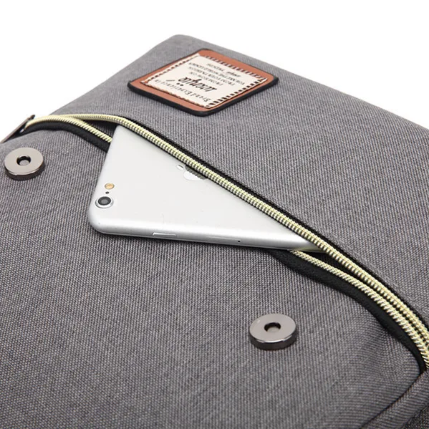 Mochila Masculina CanvasCraft – Lona Premium