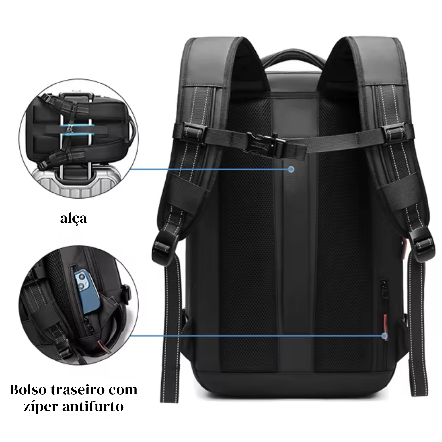 Mochila Masculina Premium AirBack