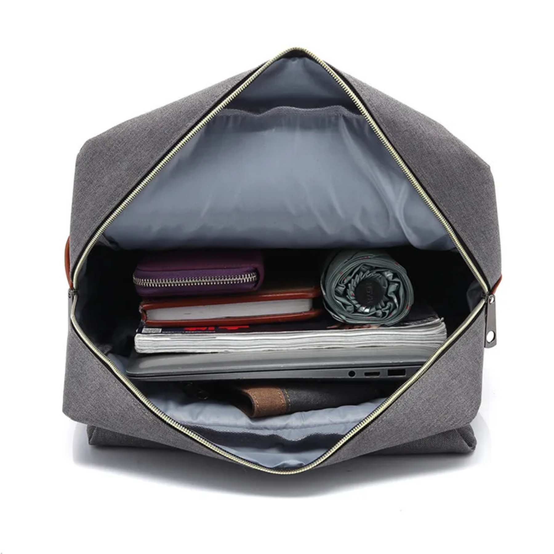 Mochila Masculina CanvasCraft – Lona Premium