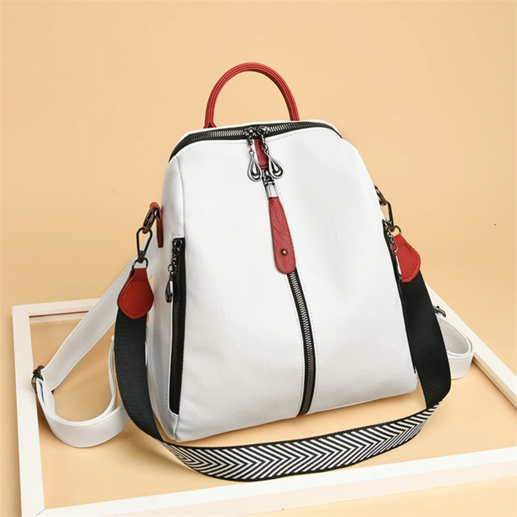 Mochila Bolsa Feminina Soft Luxe