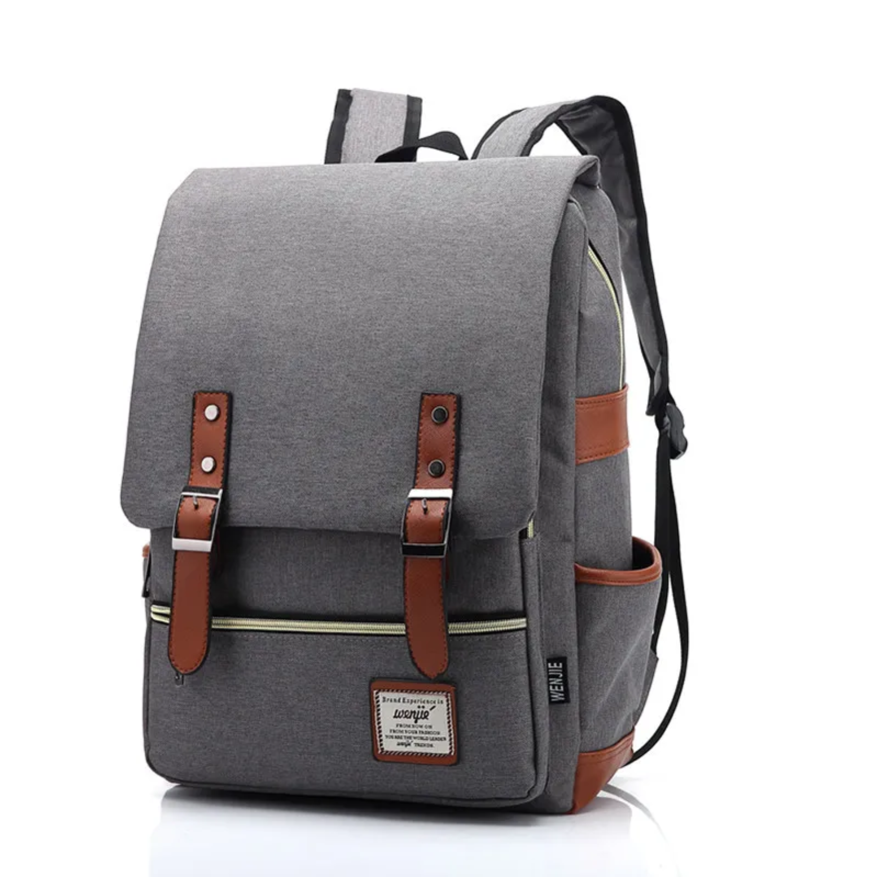 Mochila Masculina CanvasCraft – Lona Premium