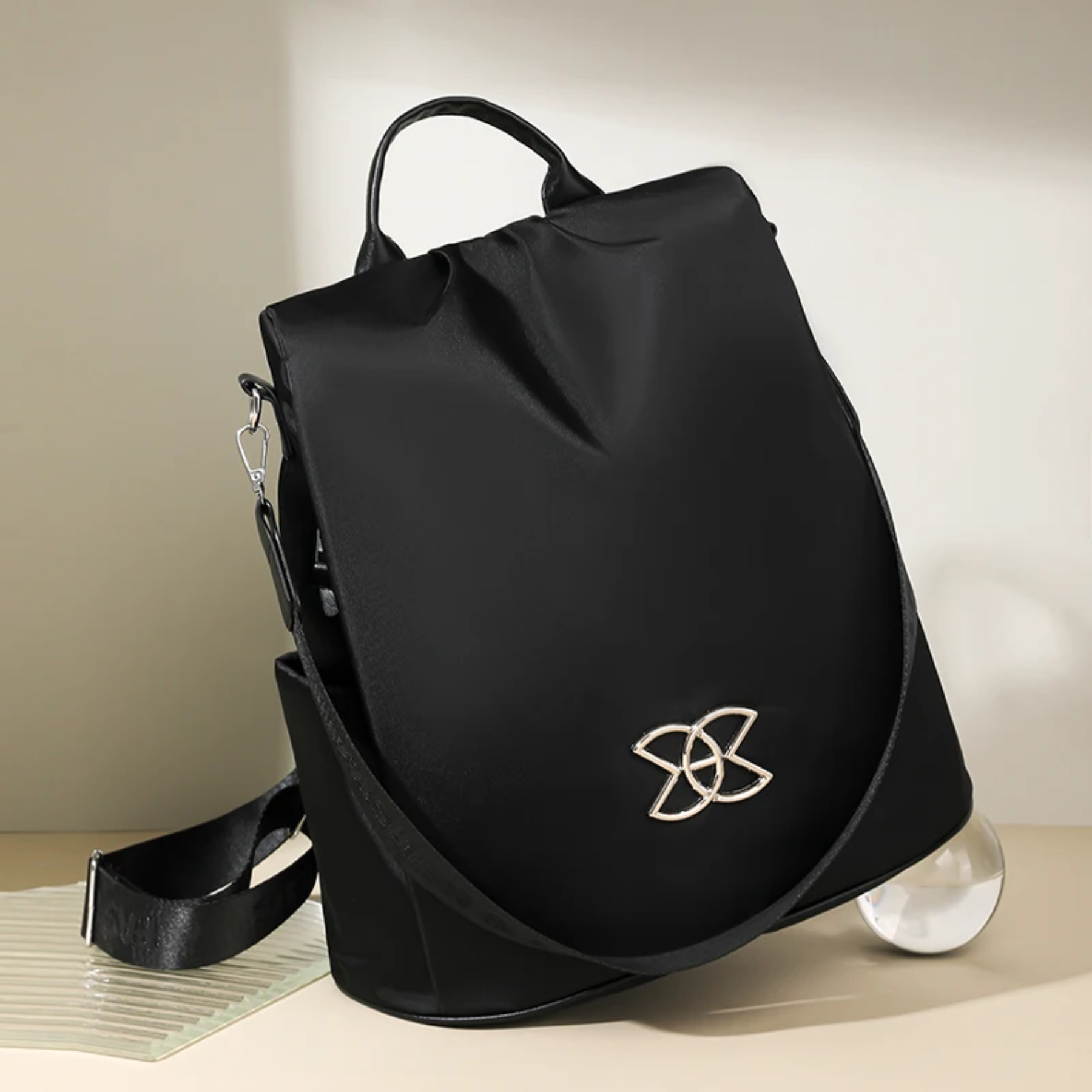 Mochila Bolsa Feminina StyleClass + Duas Carteiras de Brinde