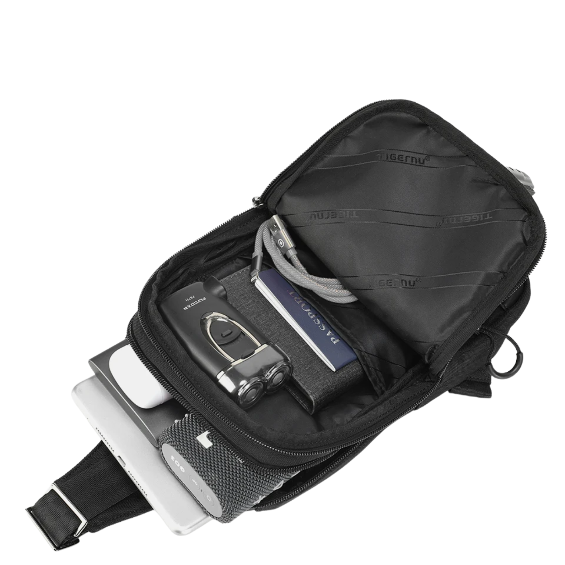 Bolsa Masculina transversal Leopnu