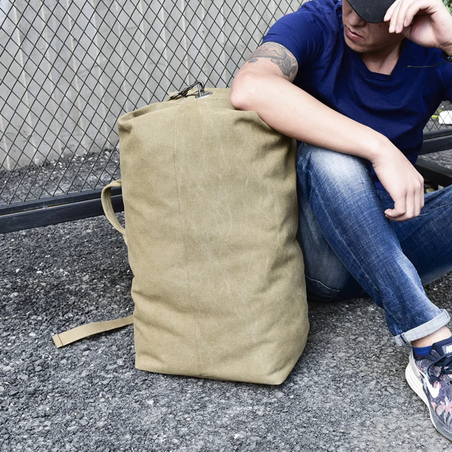 Bolsa Mochila Masculina Premium UltraCap