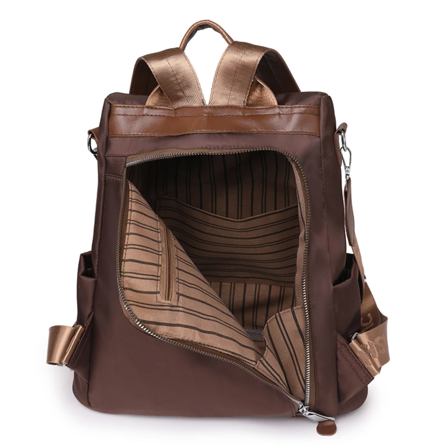 Mochila Bolsa Feminina StyleClass + Duas Carteiras de Brinde