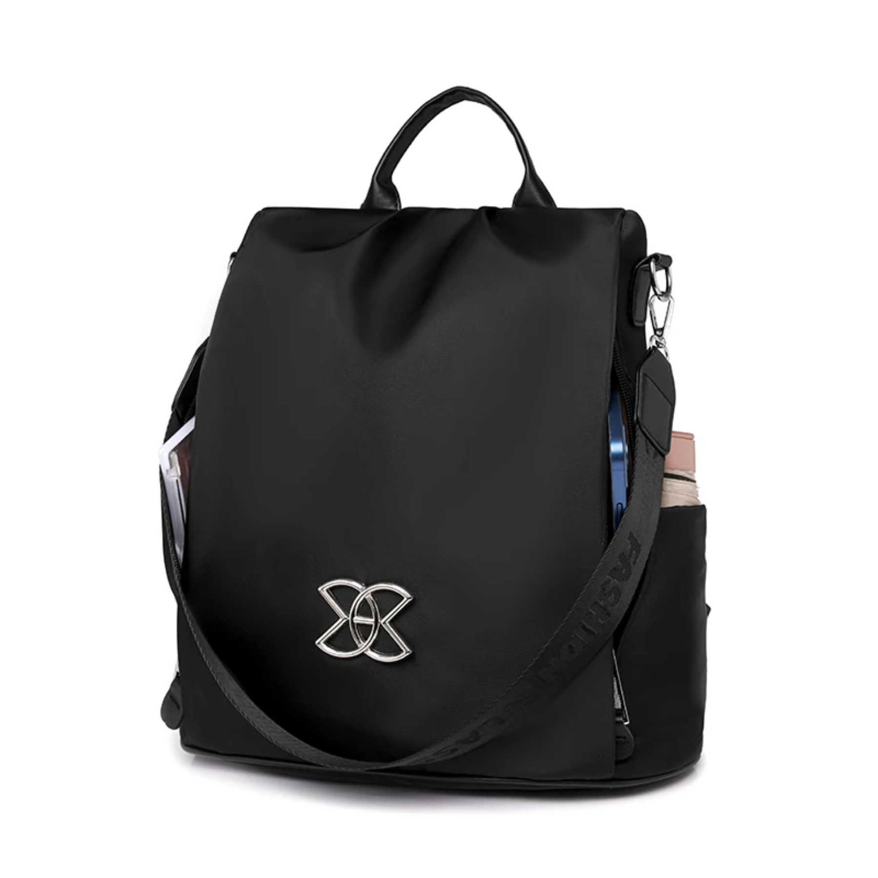 Mochila Bolsa Feminina StyleClass + Duas Carteiras de Brinde