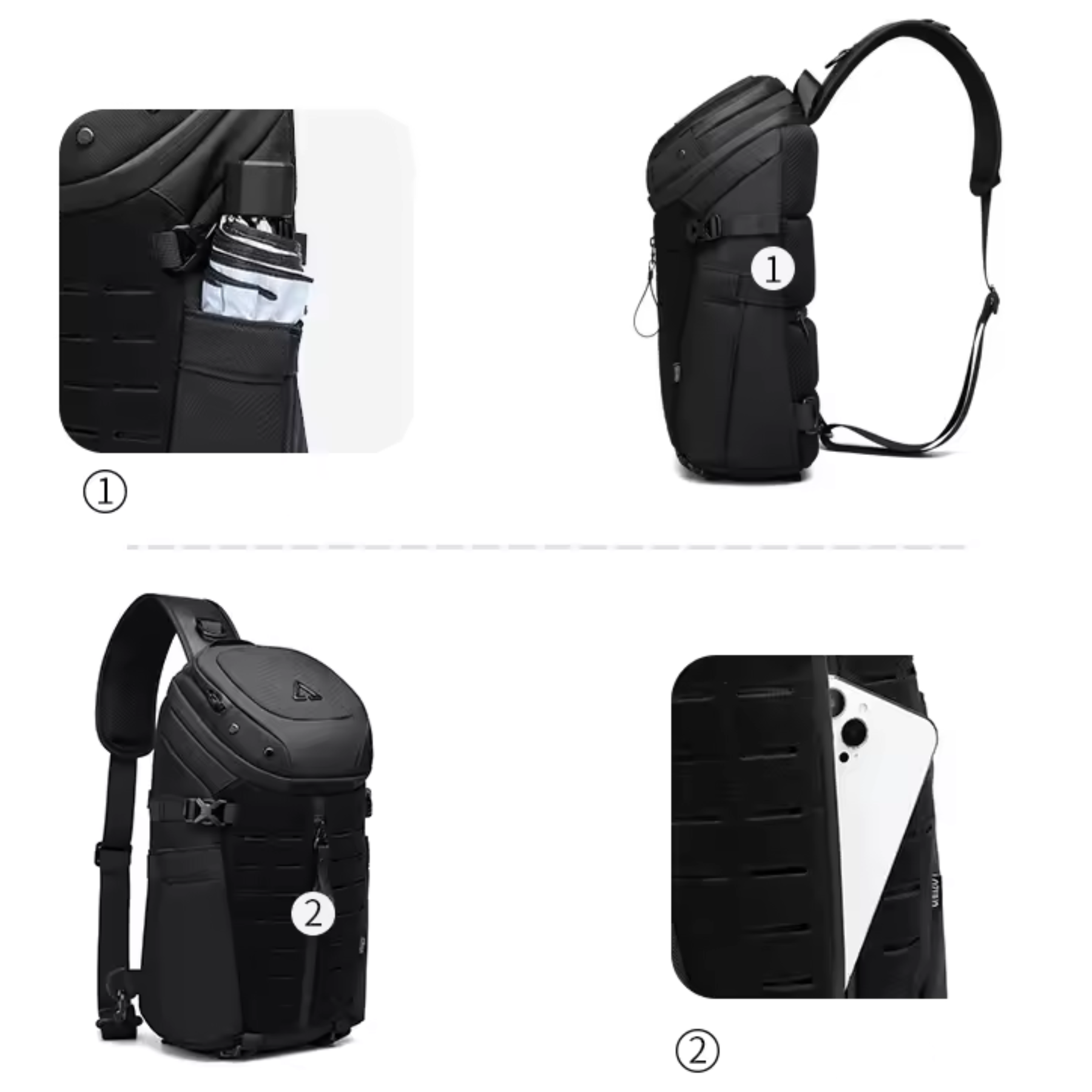 Bolsa Transversal Masculino Zyro