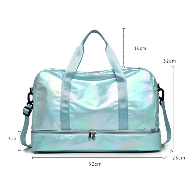 Bolsa De Viagem Feminina AOTTLA Medidas