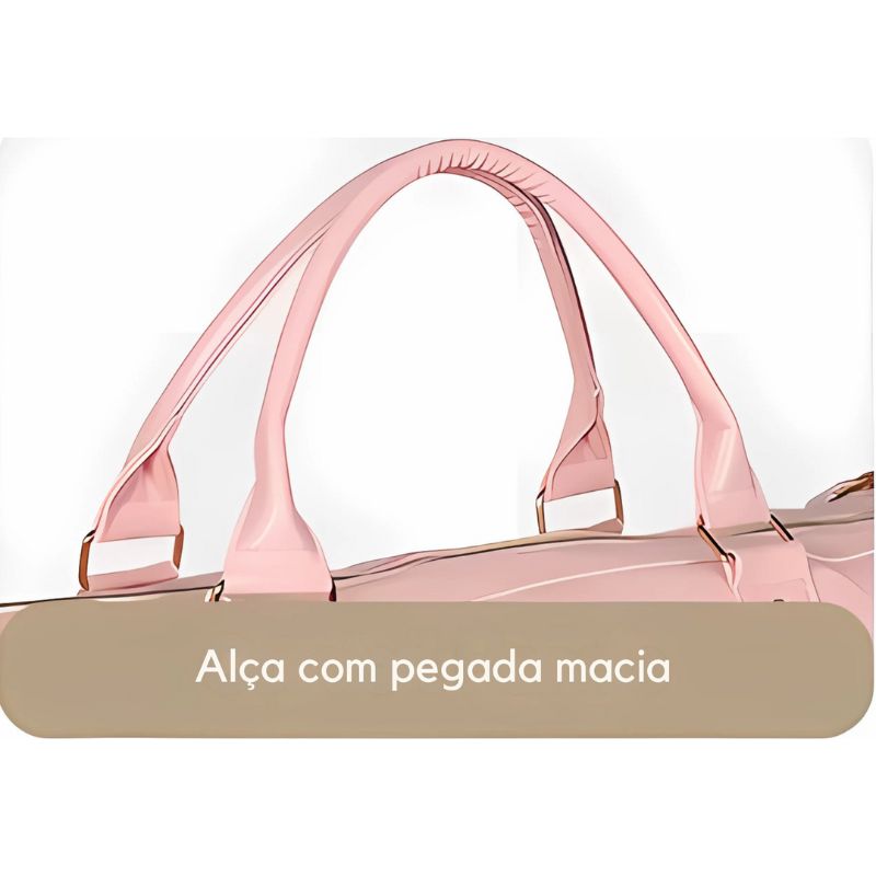 Bolsa Viagem Feminina Detalhes da Alça