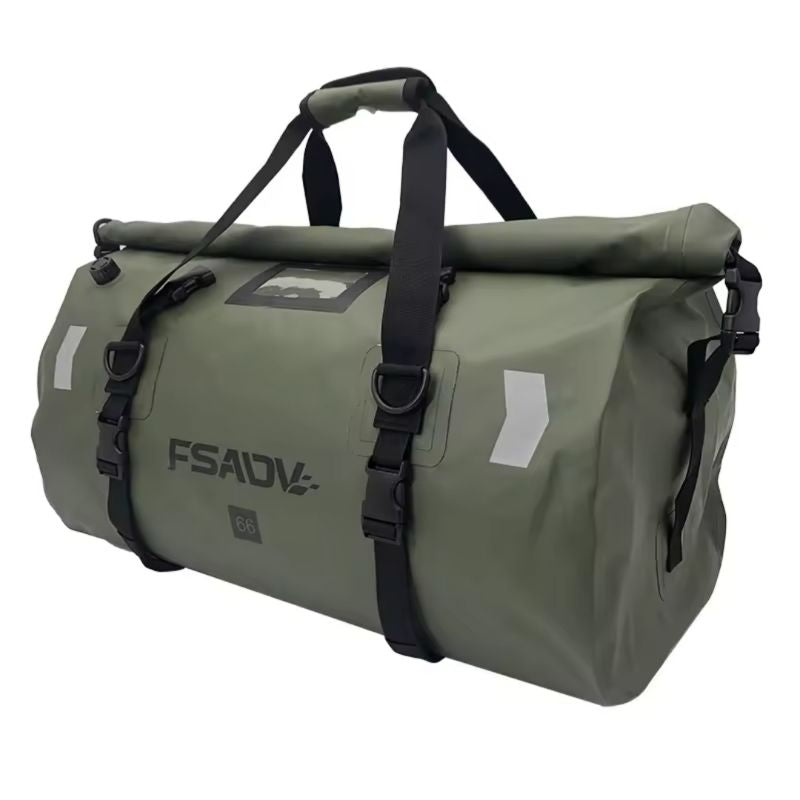 Bolsa Para Moto Impermeável Masculina Motowolf