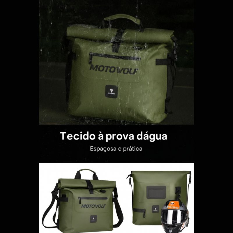 Bolsa Para Moto Impermeável Masculina