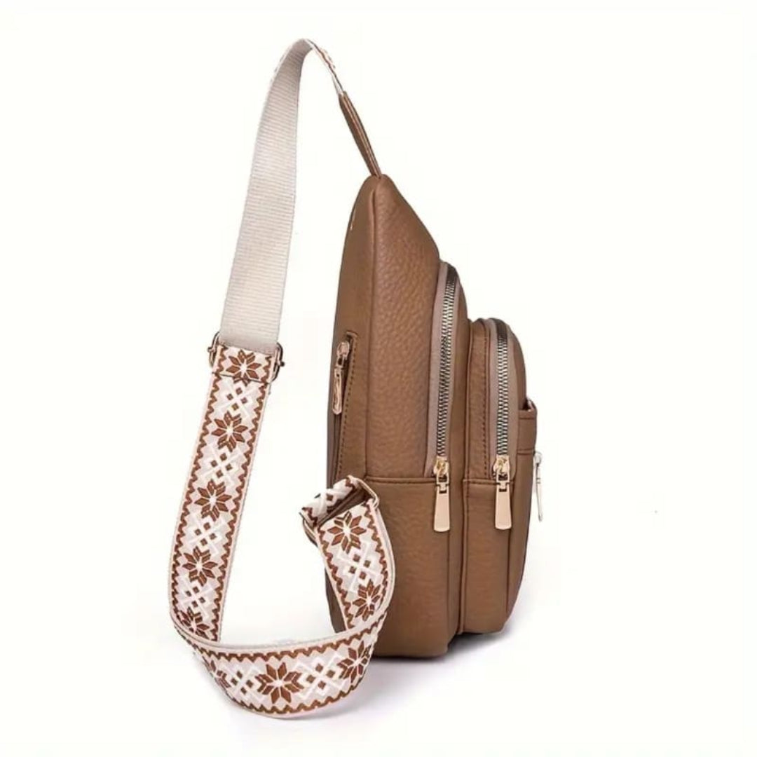Bolsa Transversal Bege
