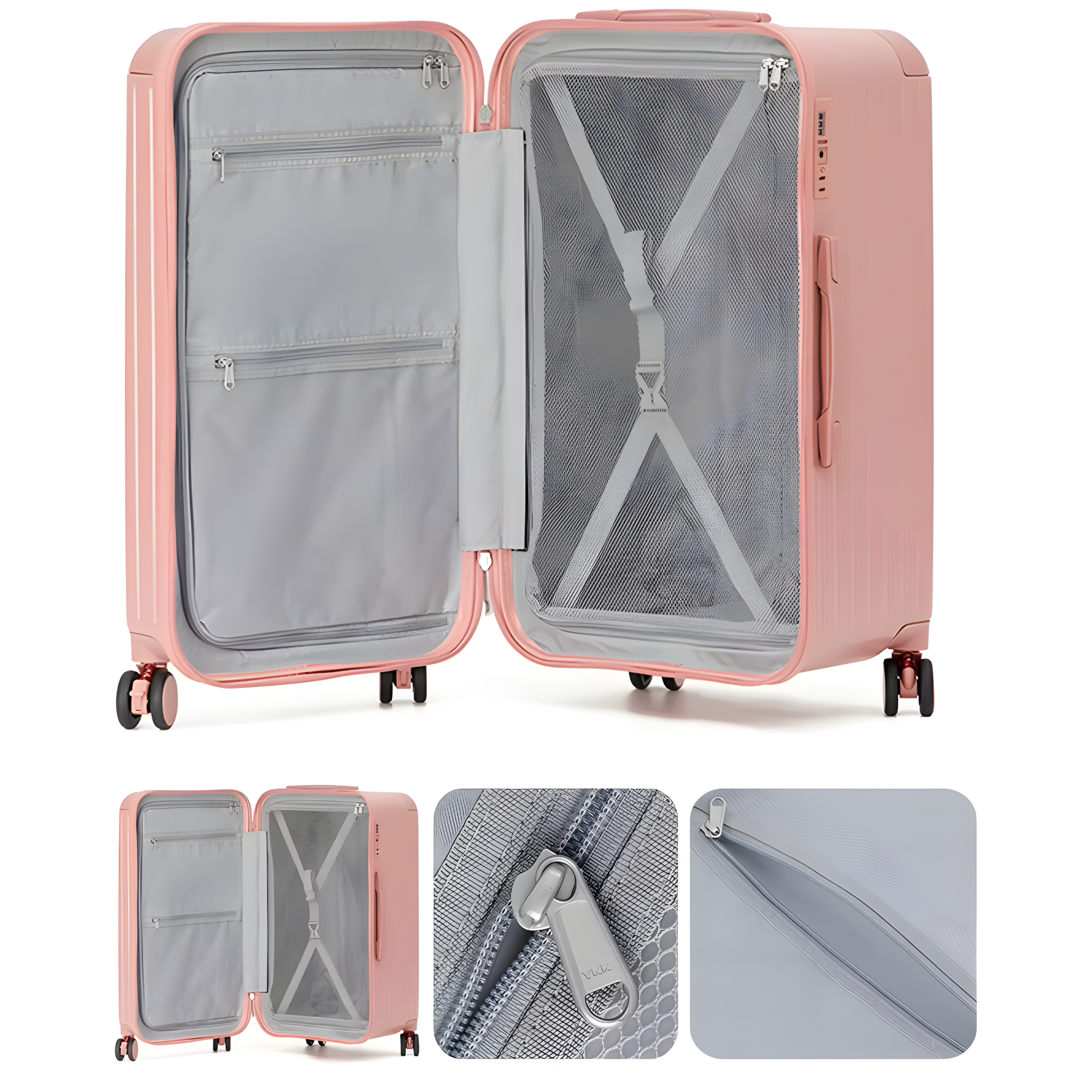 Mala De Viagem Feminina AeroTitan Pro Rosa
