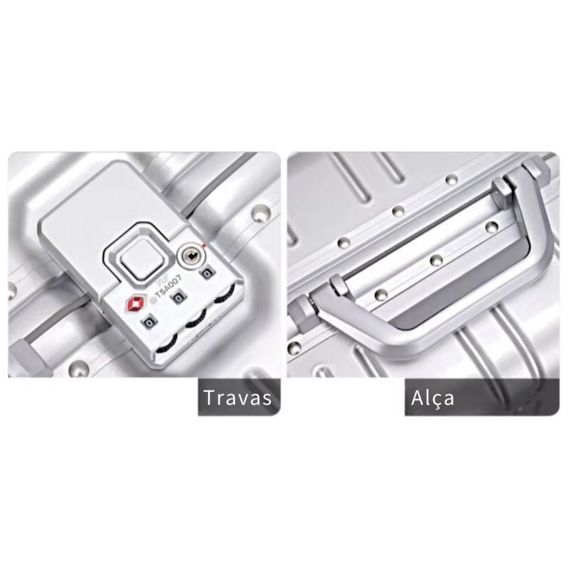 Mala de Viagem Alumínio e Magnésio