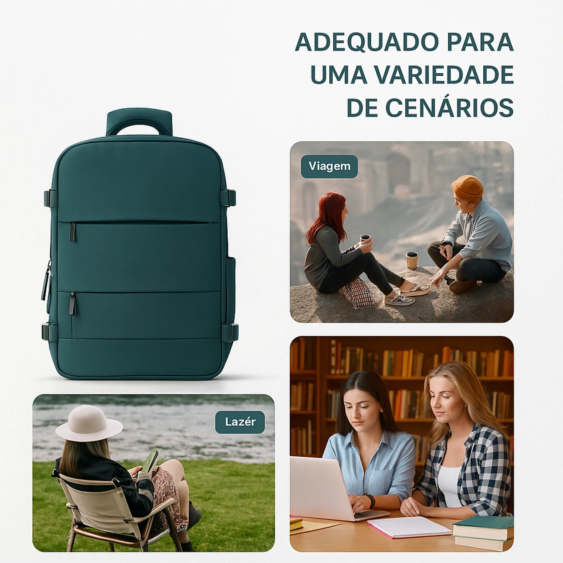 Mochila Feminina JetBag Pro