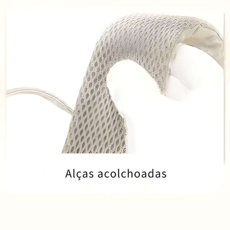 Mochila Escolar Feminina Alças Alcochoadas