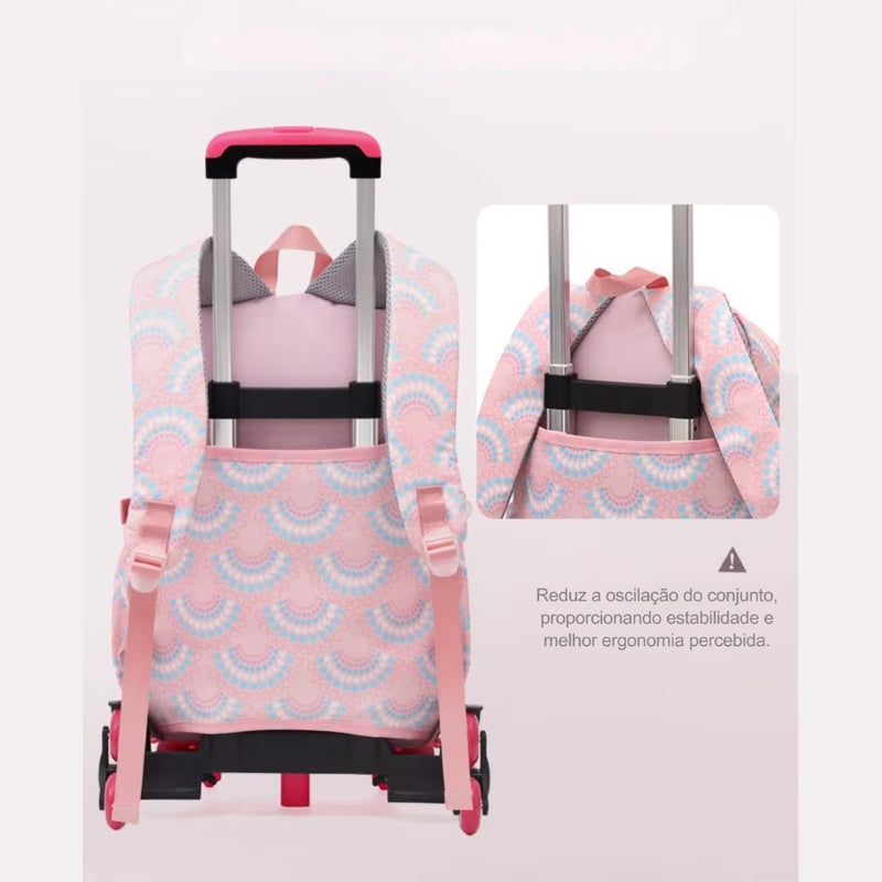 Mochila Escolar Feminina RollyPrincess