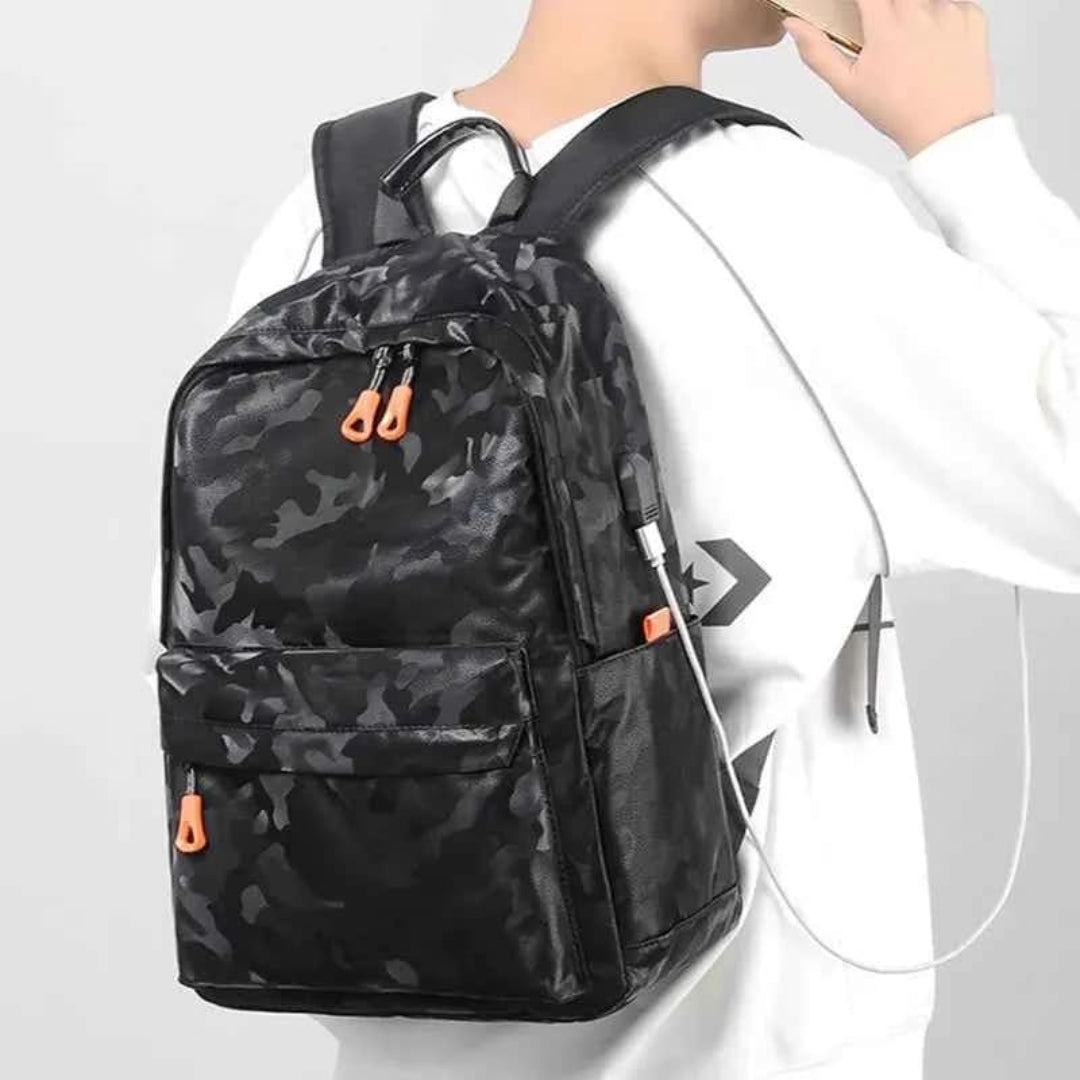 Mochila Infantil Masculino Camuflada