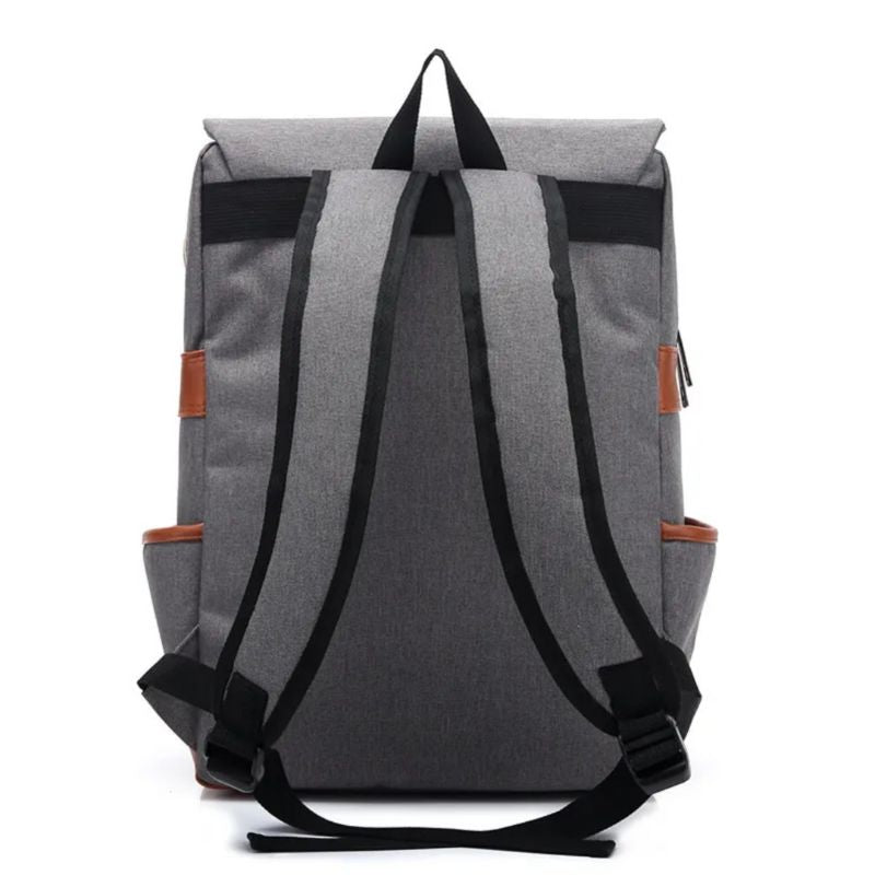 Mochila Masculina Cinza