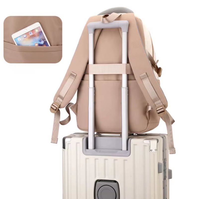 Mochila Escolar Feminina BaijiStar + Mini Bolsa Inclusa