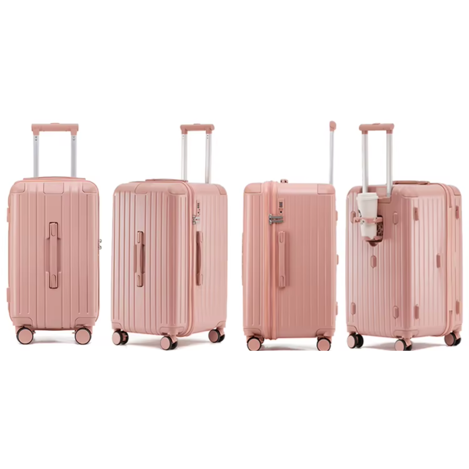 Mala De Viagem Feminina AeroTitan Pro Rosa