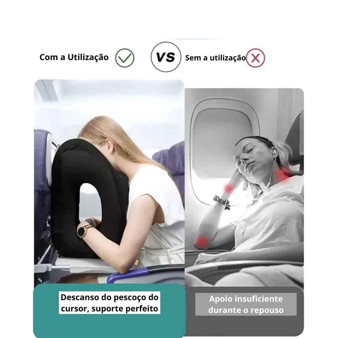 Travesseiro De Viagem AirComfort