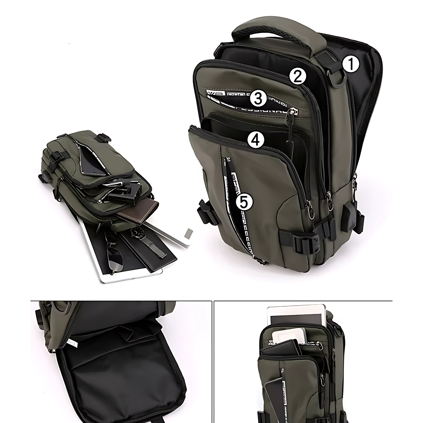 Bolsa Transversal Masculino Bag Pro