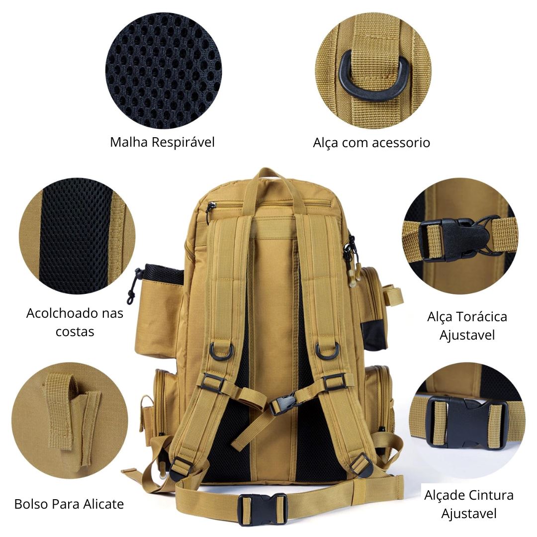 Bassdash - Mochila De Pesca Bagagem Vip