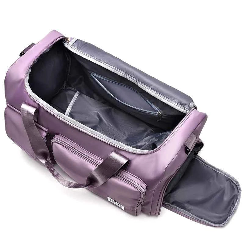 Bolsa de Viagem Feminina GlobeGlam – Roxa 35 Litros