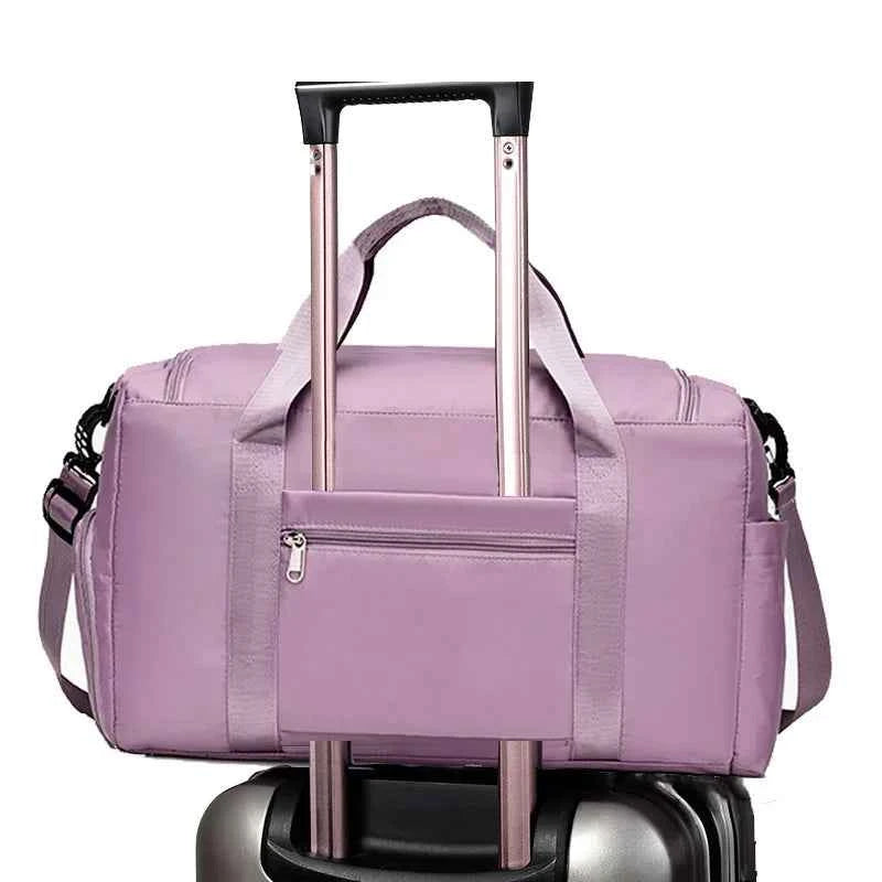 Bolsa de Viagem Feminina GlobeGlam – Roxa 35 Litros