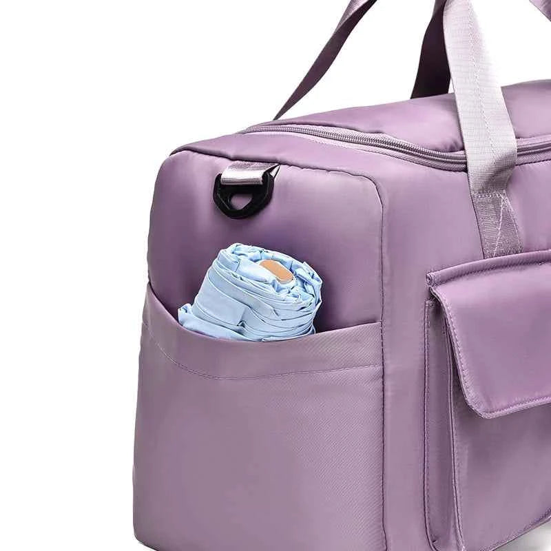 Bolsa de Viagem Feminina GlobeGlam – Roxa 35 Litros
