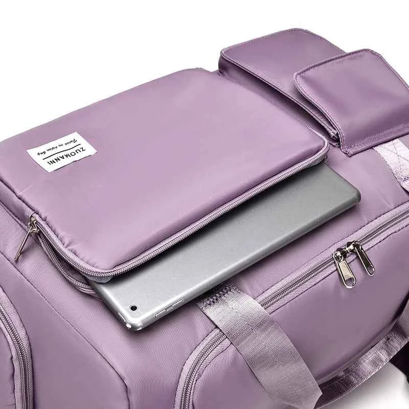 Bolsa de Viagem Feminina GlobeGlam – Roxa 35 Litros