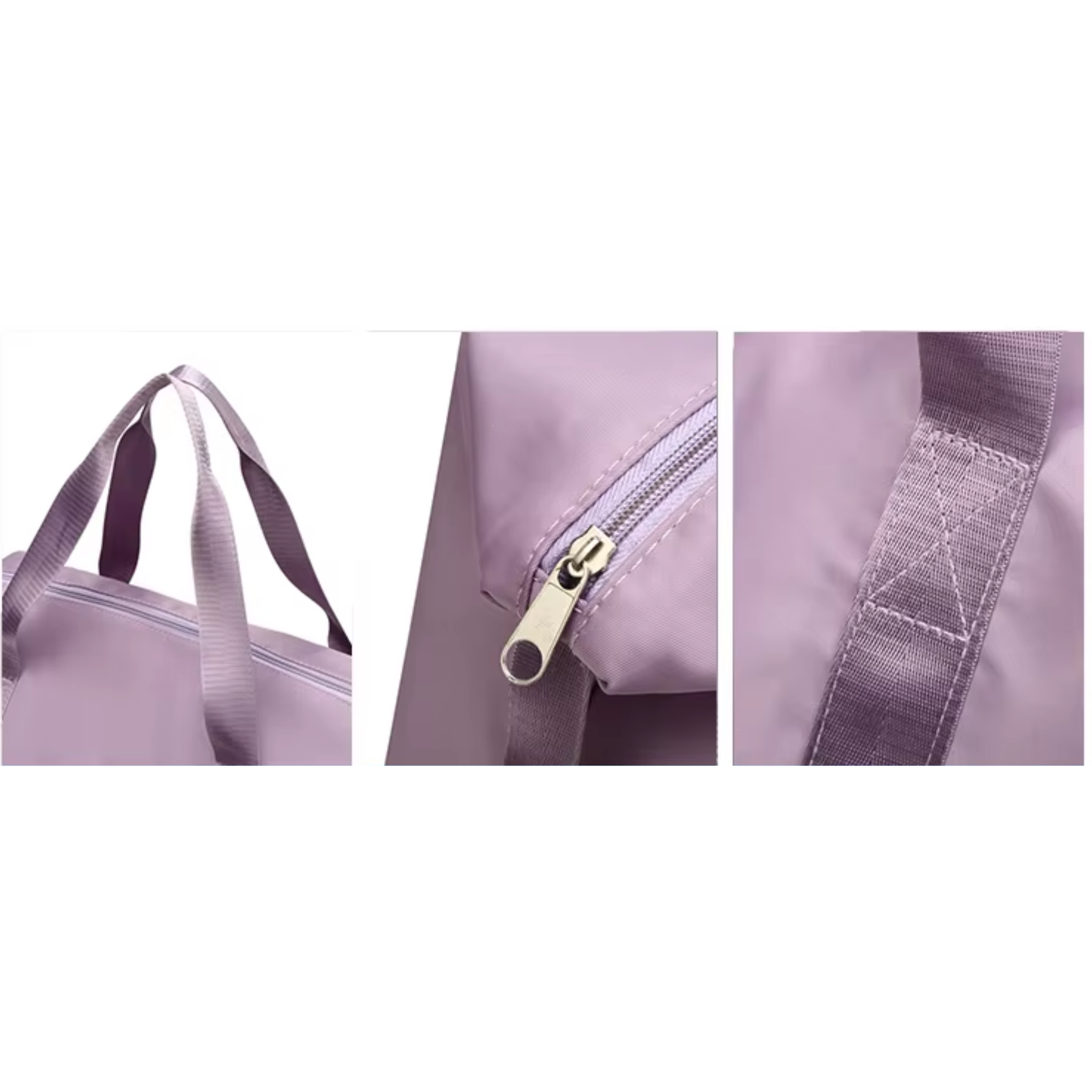 Bolsa de Viagem Feminina Roxa em Nylon Voyage