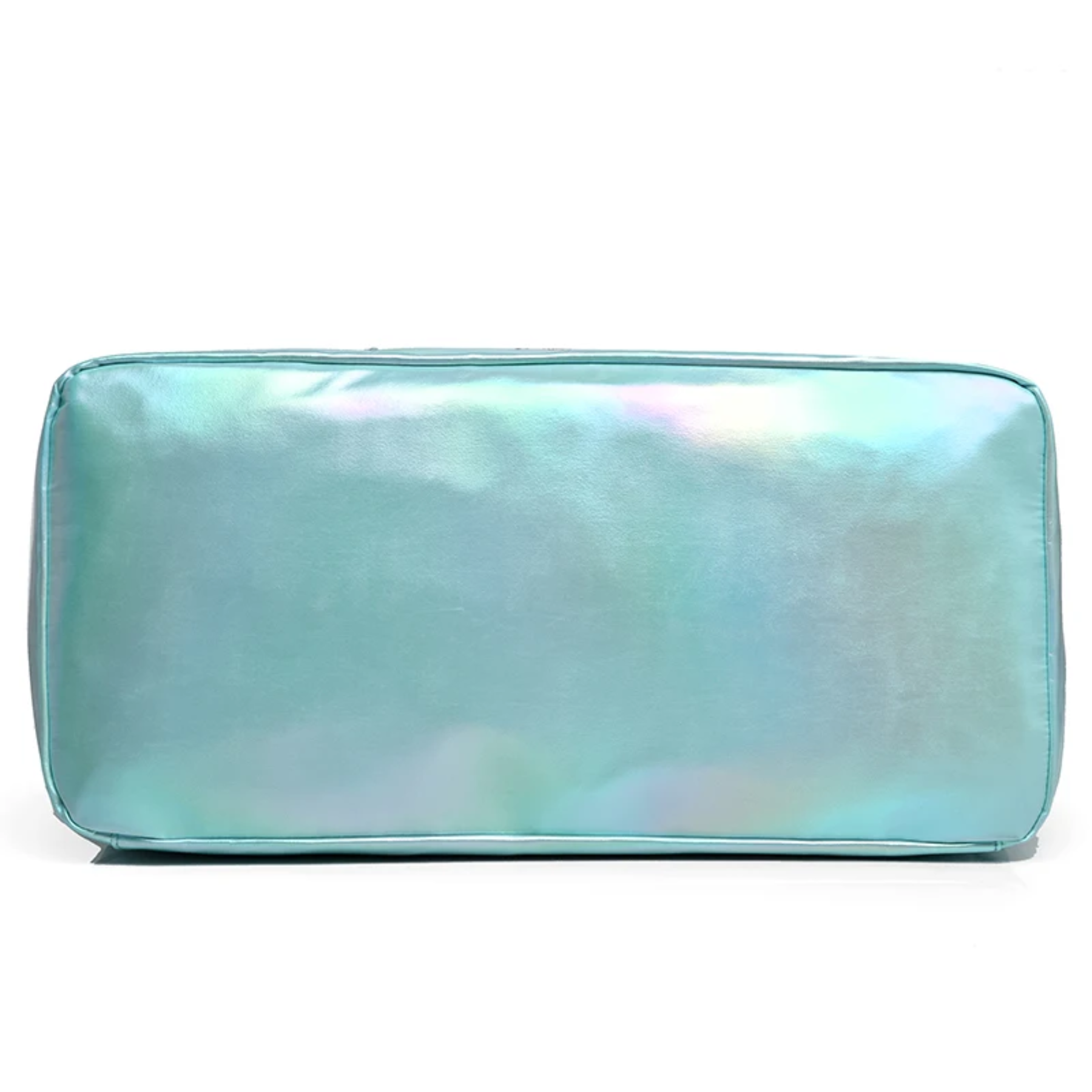 Bolso externo da bolsa feminina azul AOTTLA com zíper para fácil acesso