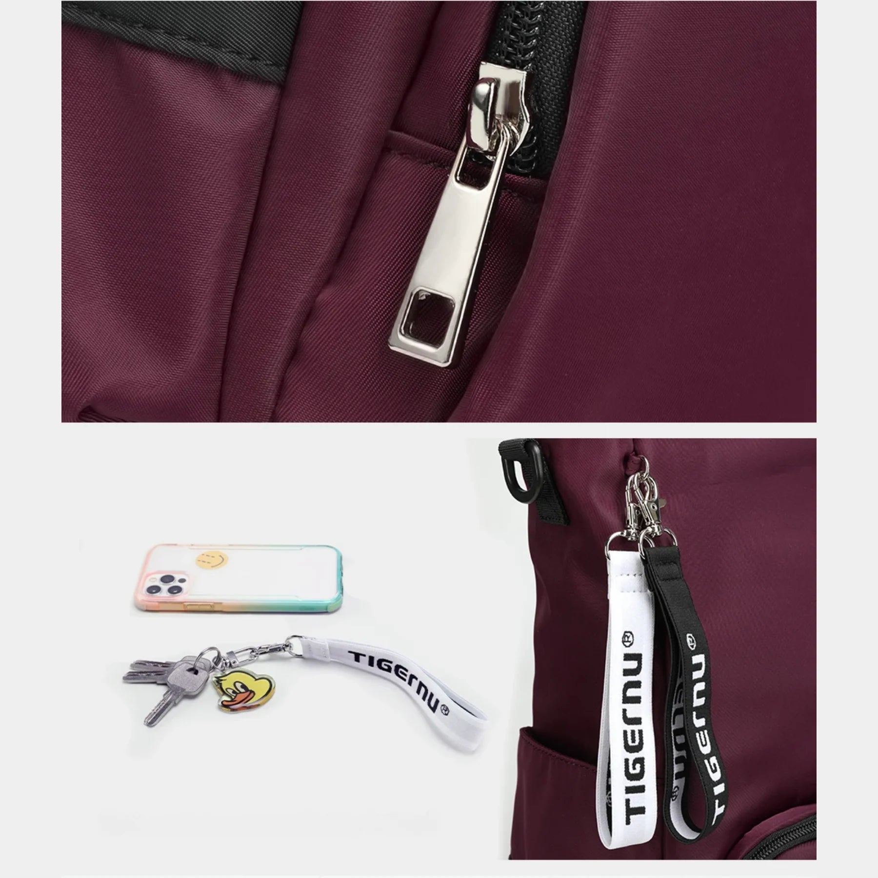 Mochila Bolsa Feminina Fashion 3 em 1 Leopnu