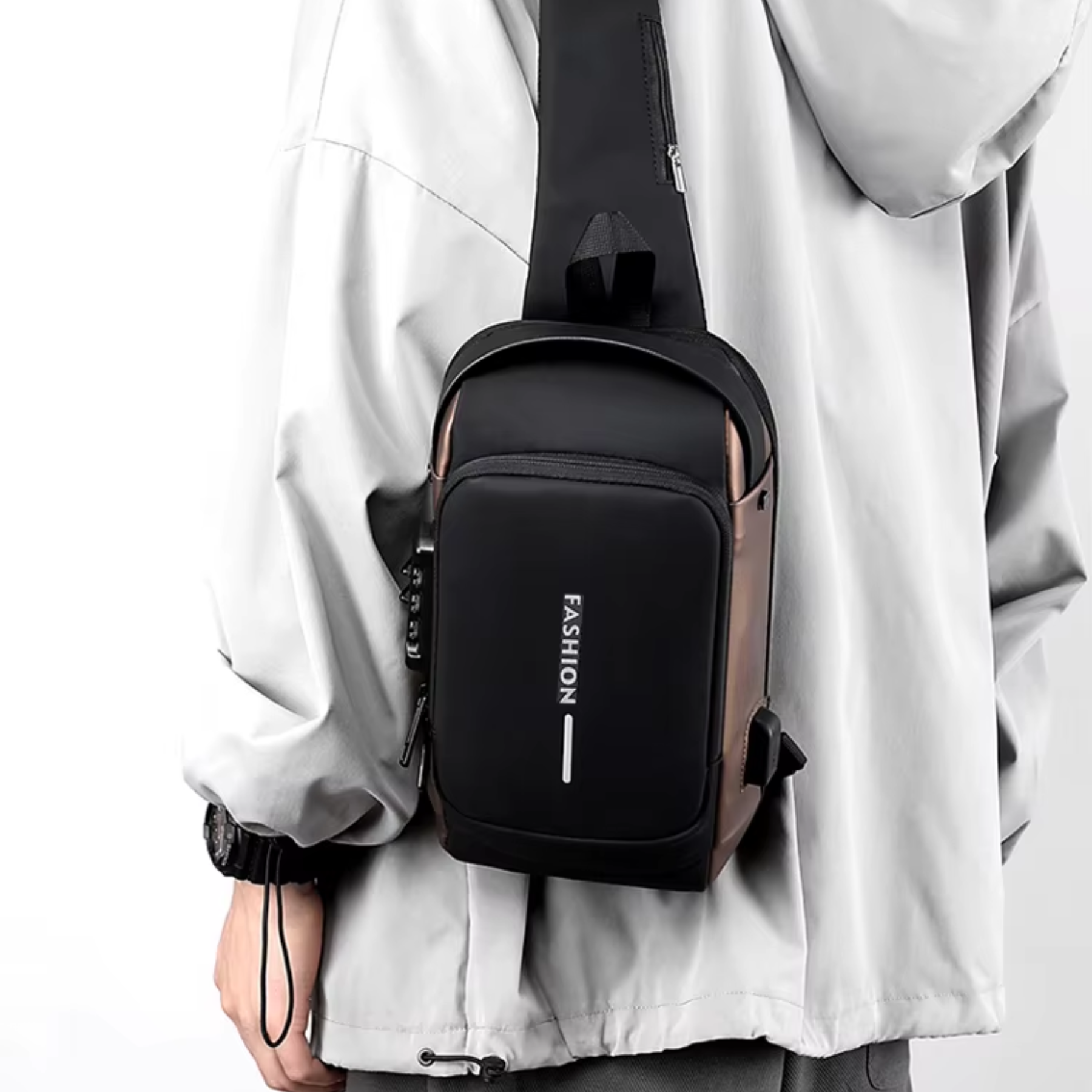 Bolsa Transversal Masculino Fashion Pro