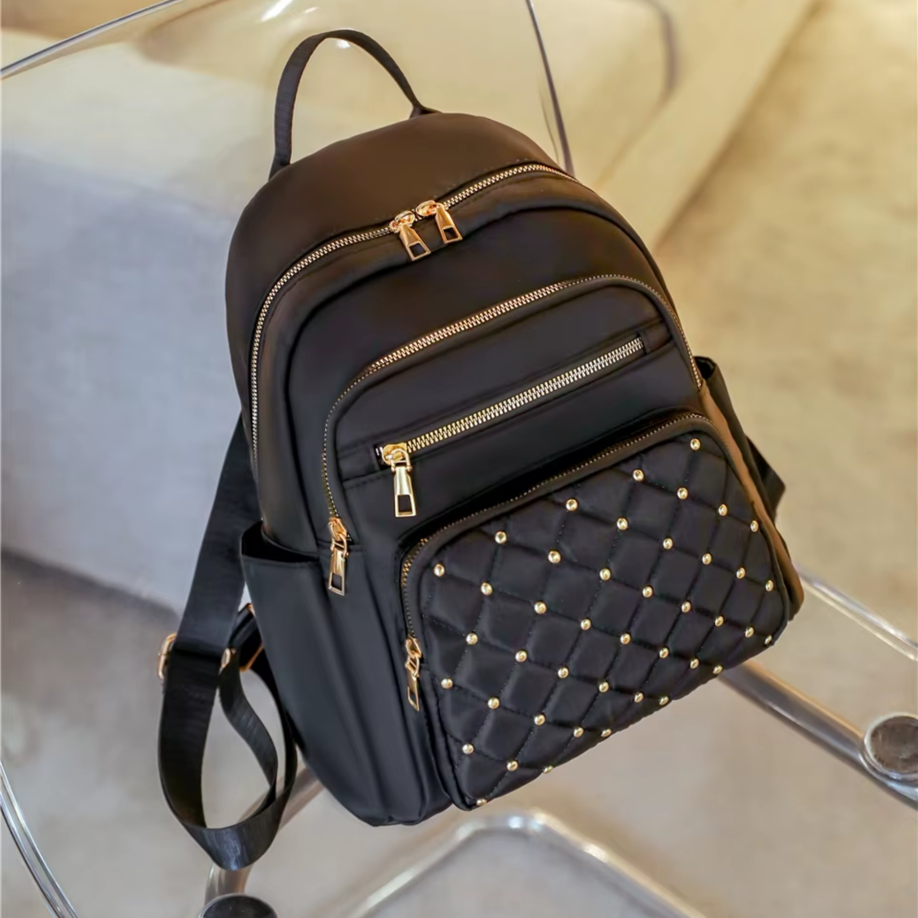 Mochila Feminina Preta ChicCarry