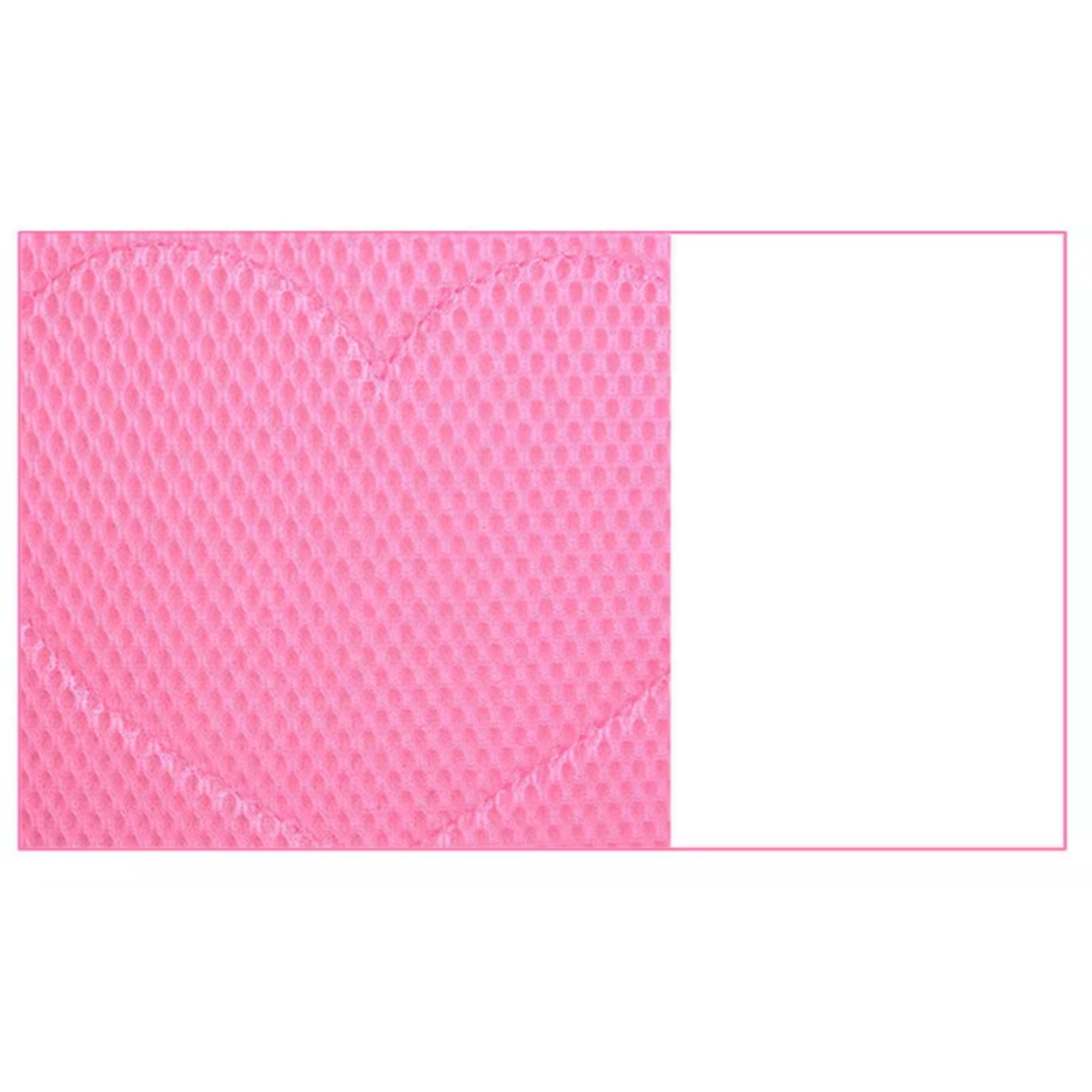 Estojo rosa com lápis e itens escolares organizados do kit CharmingKid