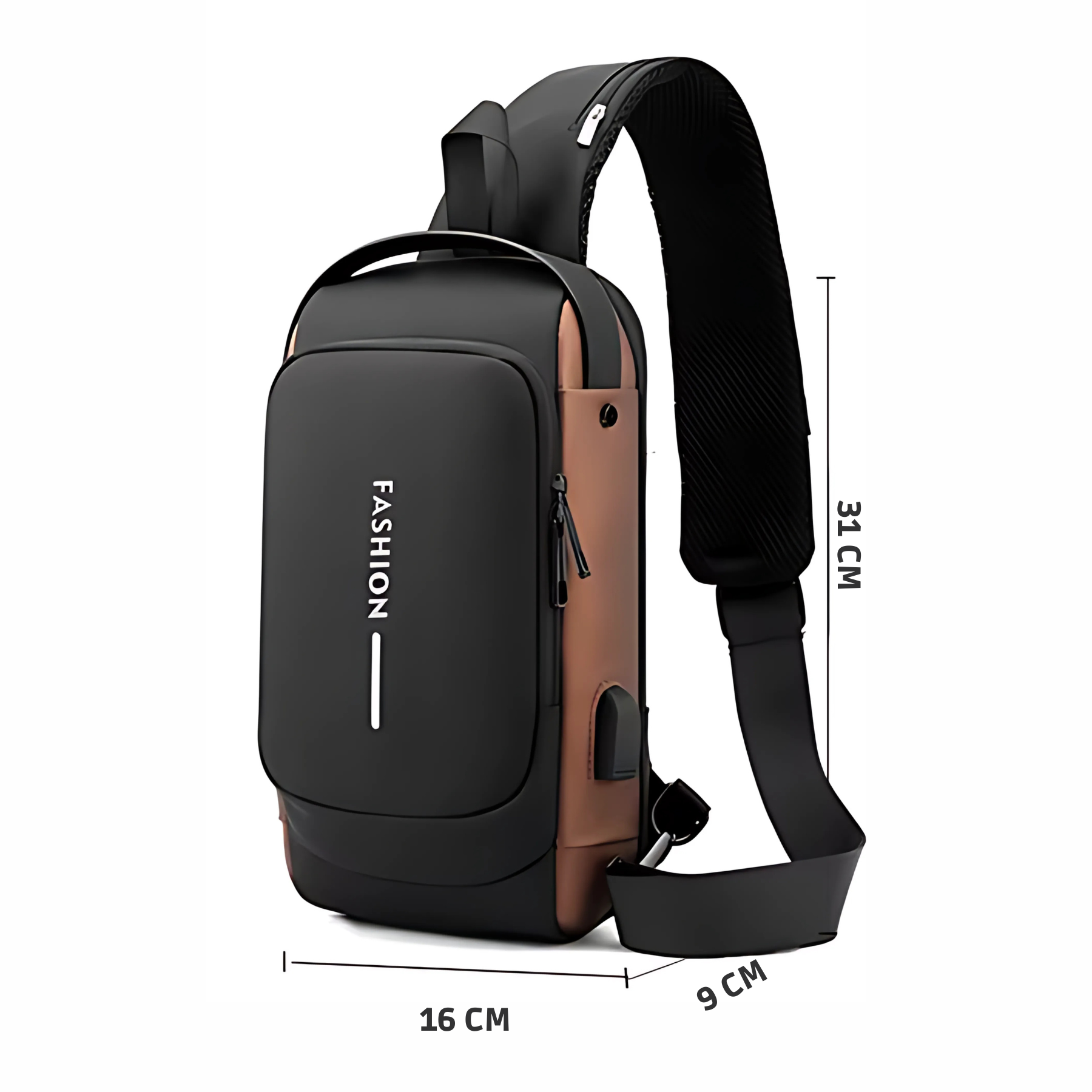 Bolsa Transversal Masculino Fashion Pro
