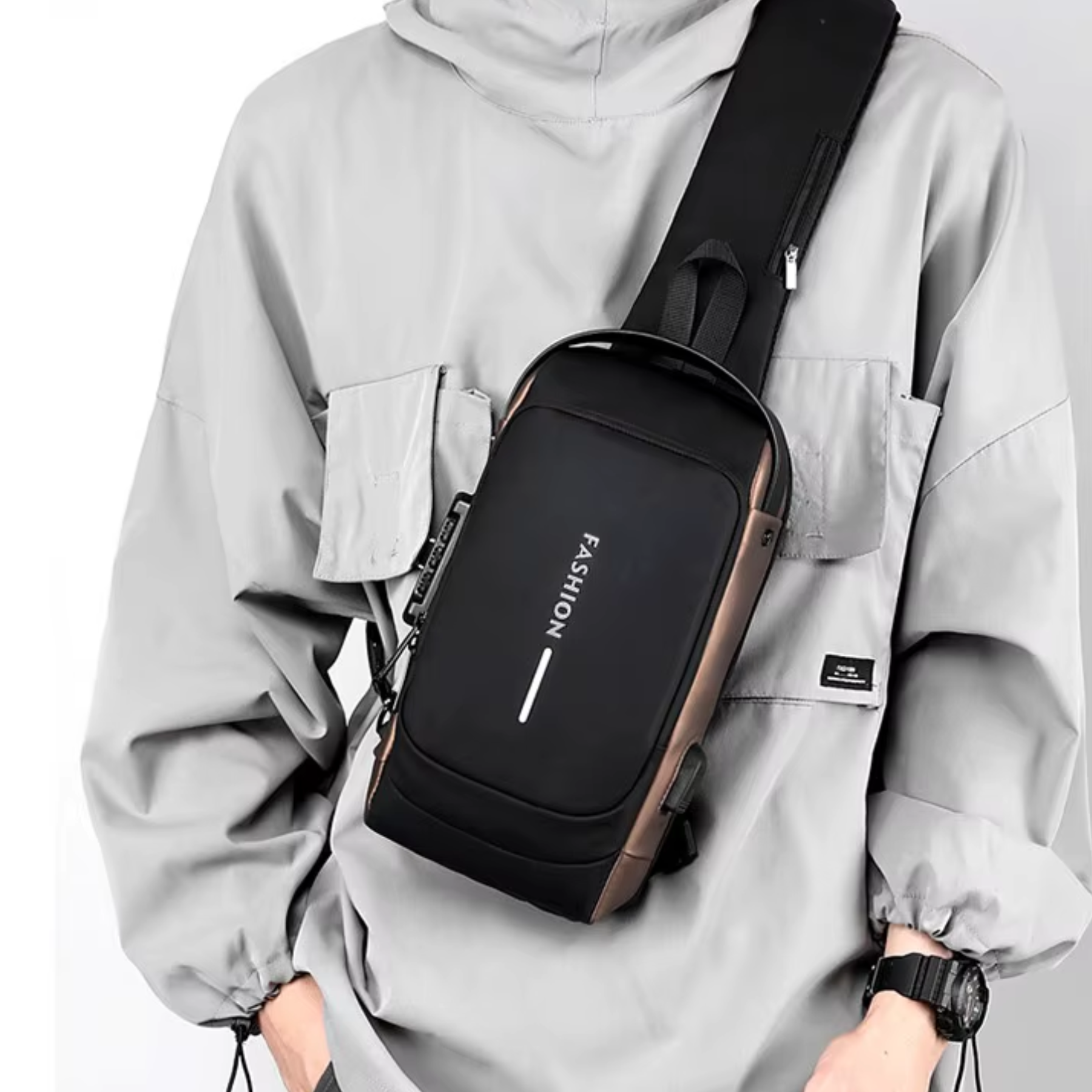 Bolsa Transversal Masculino Fashion Pro