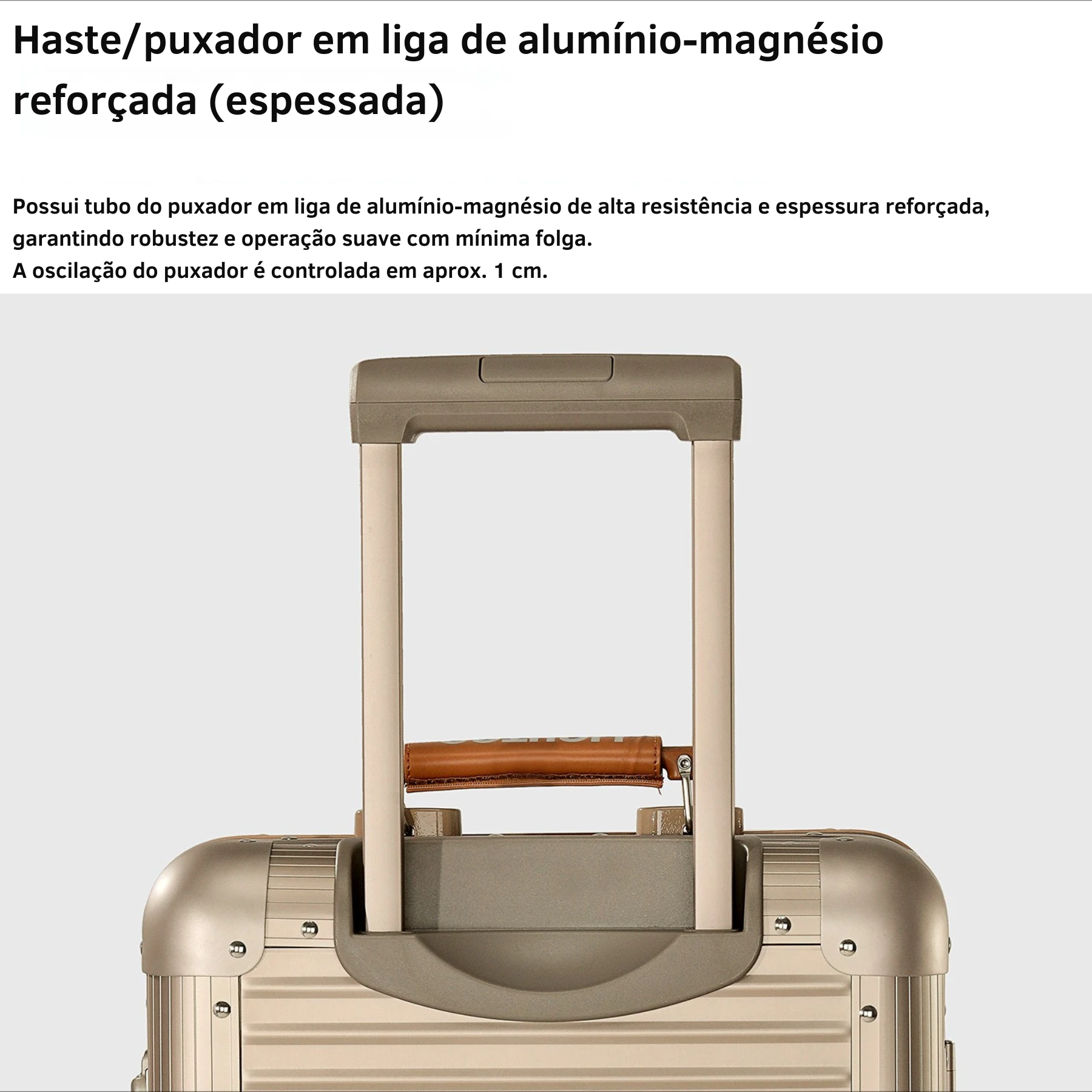Mala de Bordo Feminina AeroMag 20" com Trava TSA