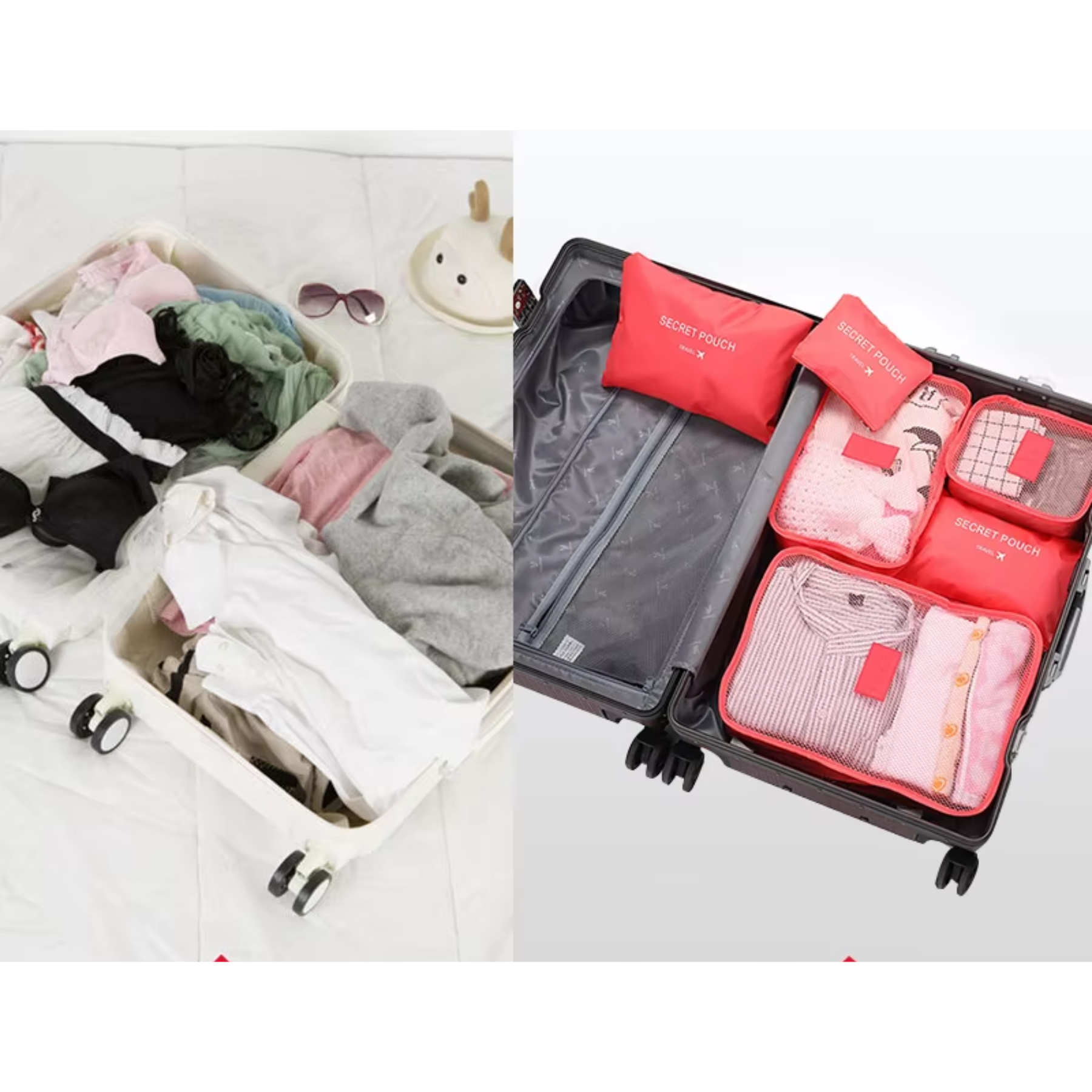 Kit Organizador De Mala TravelPack 6 Peças