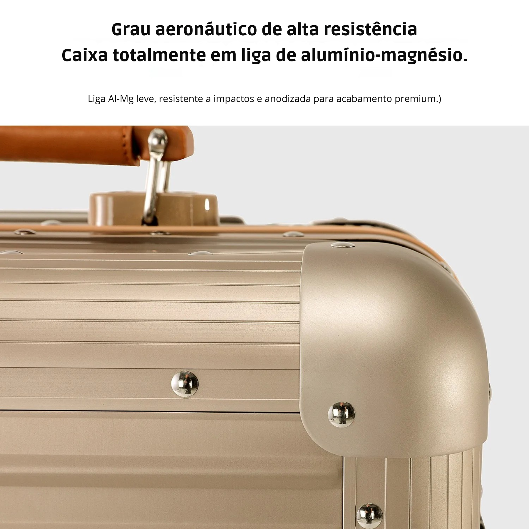 Mala de Bordo Feminina AeroMag 20" com Trava TSA