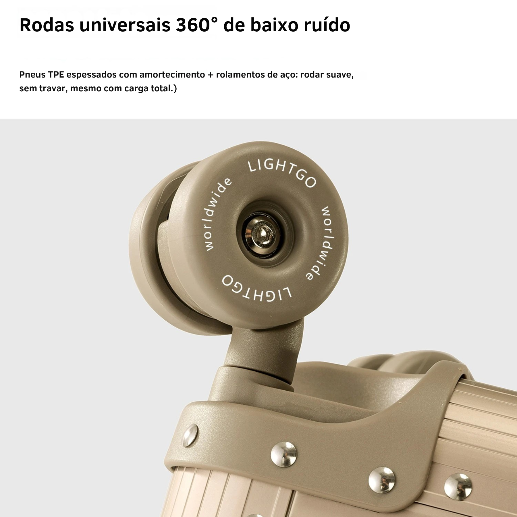 Mala de Bordo Feminina AeroMag 20" com Trava TSA