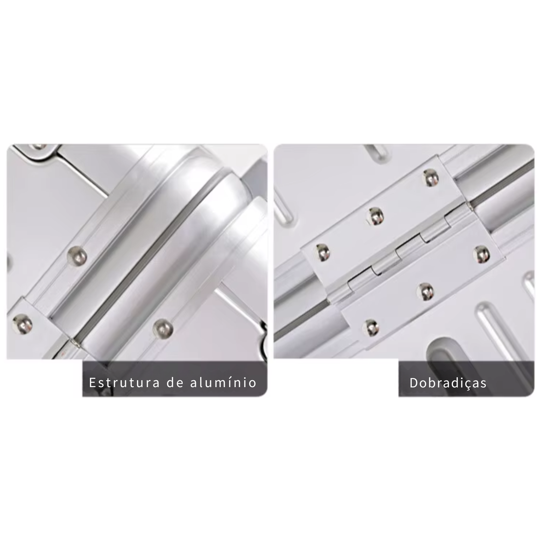 Mala de Viagem AeroTrek Alumínio e Magnésio – Bagagem de Mão com Rodinhas 360°