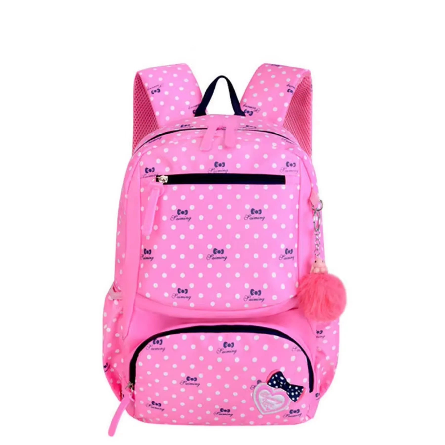 Dimens�es da mochila escolar feminina 31 x 17 x 40 cm � tamanho infantil