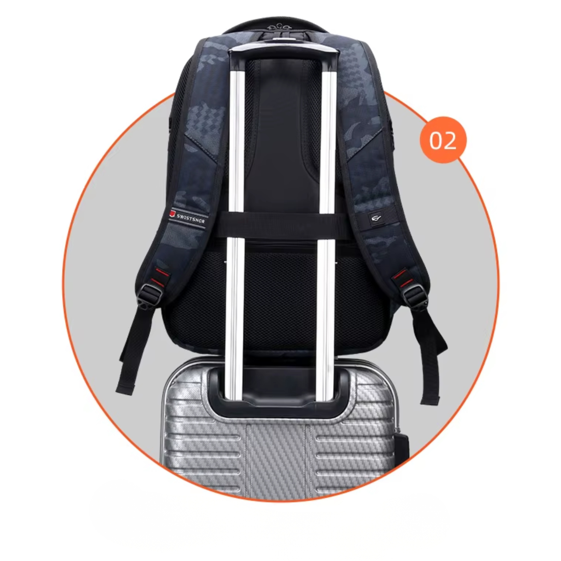 Mochila Escolar SchoolPro Camuflada