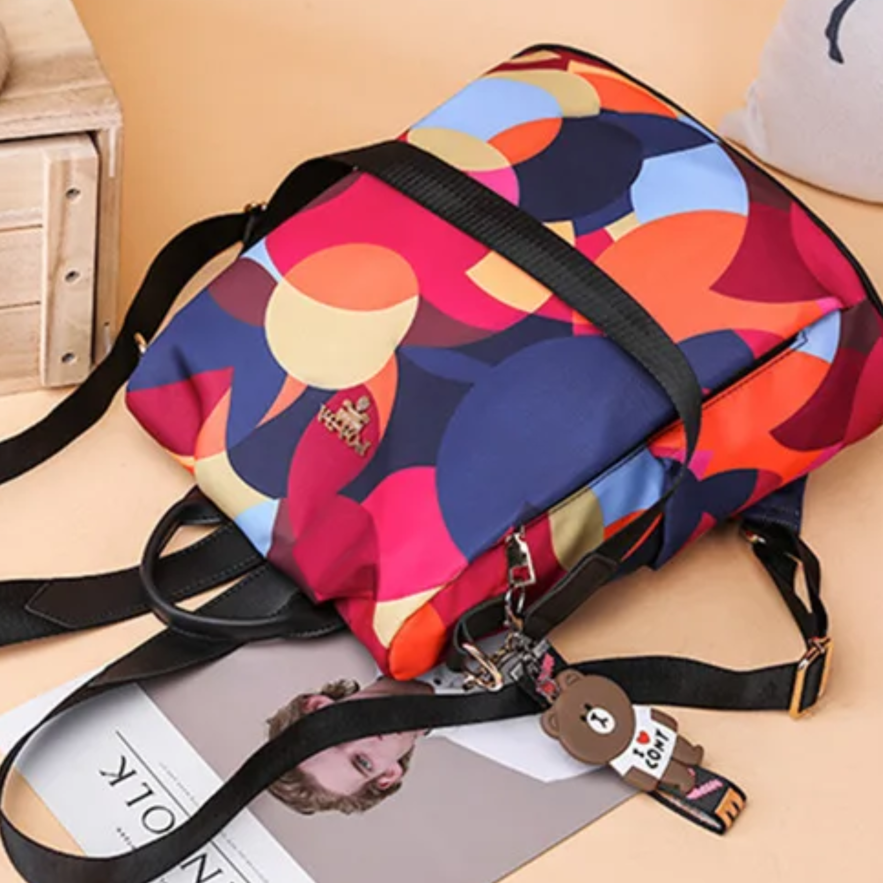 Bolsa Mochila Feminina SafeSpace