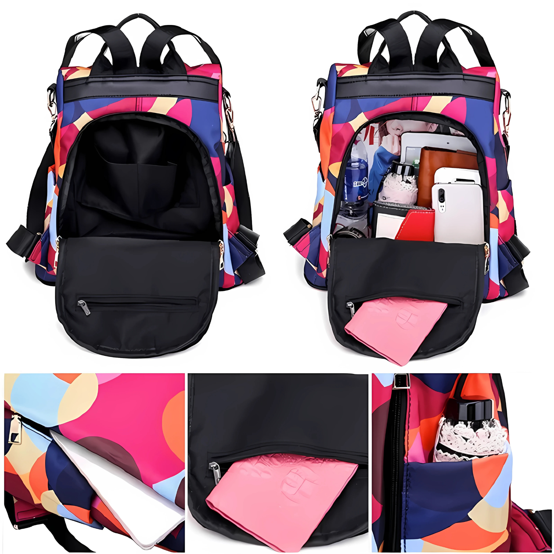 Bolsa Mochila Feminina SafeSpace