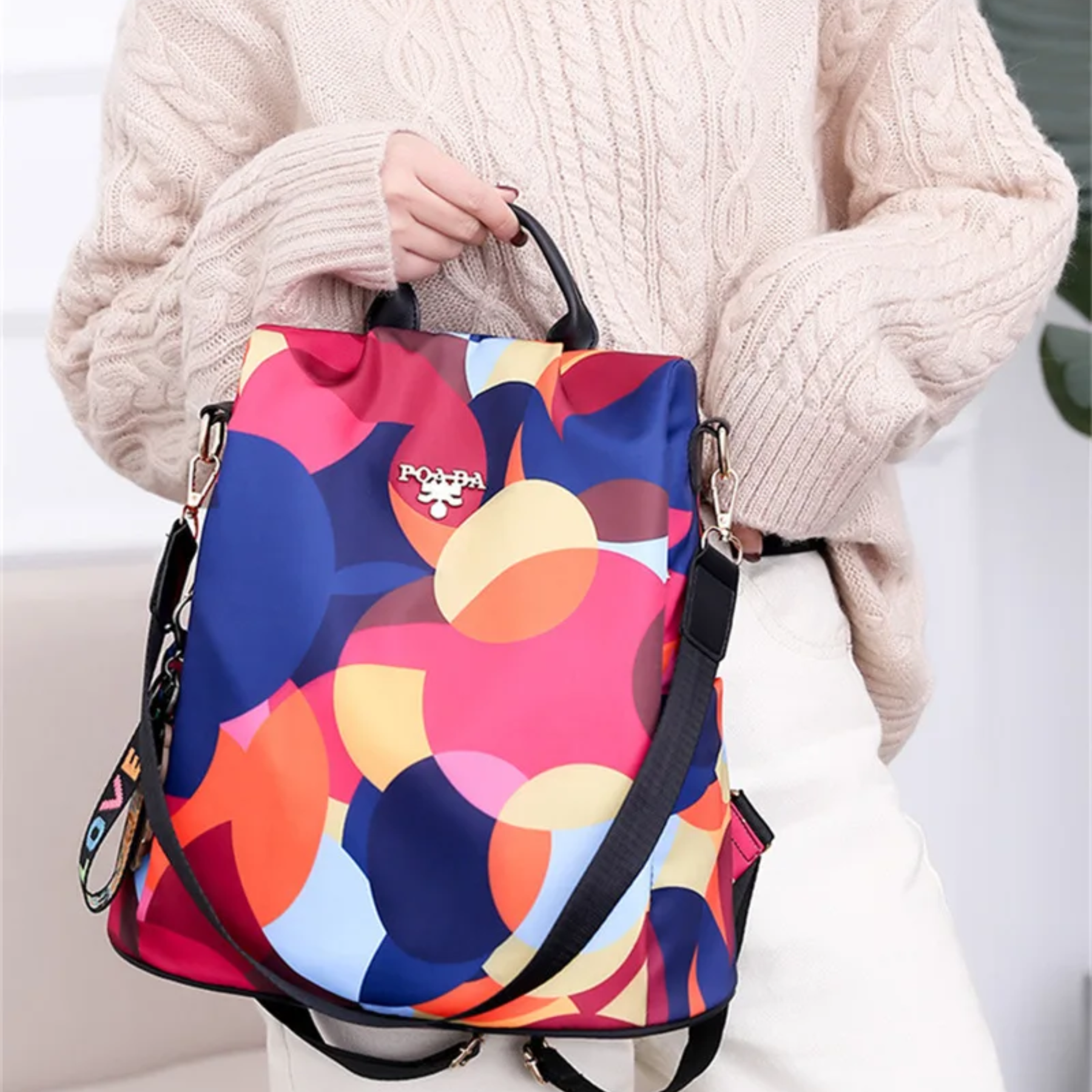 Bolsa Mochila Feminina SafeSpace